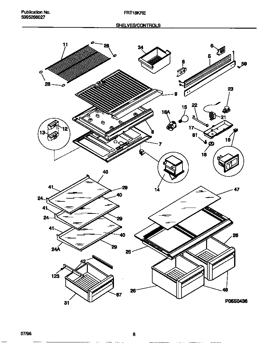 04 - SHELVES/CONTROLS