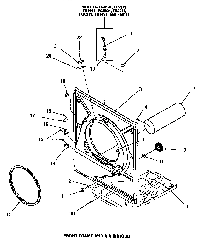 06 - FRONT FRAME & AIR SHROUD