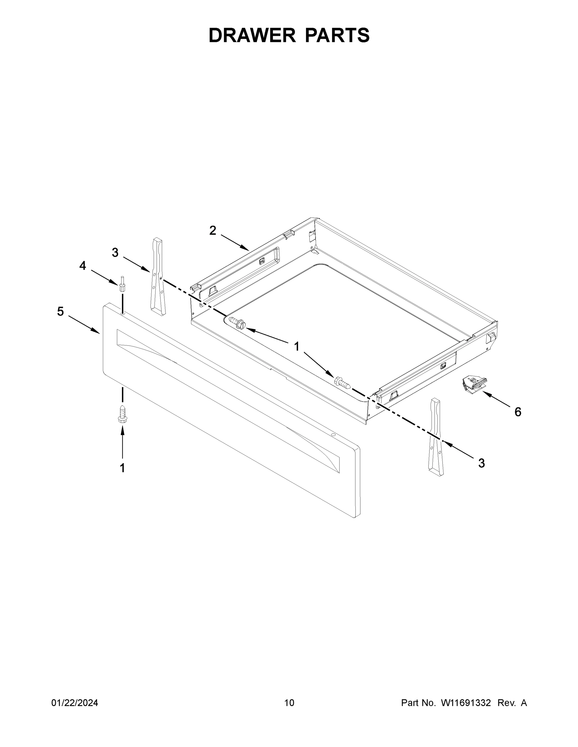 06 - DRAWER PARTS
