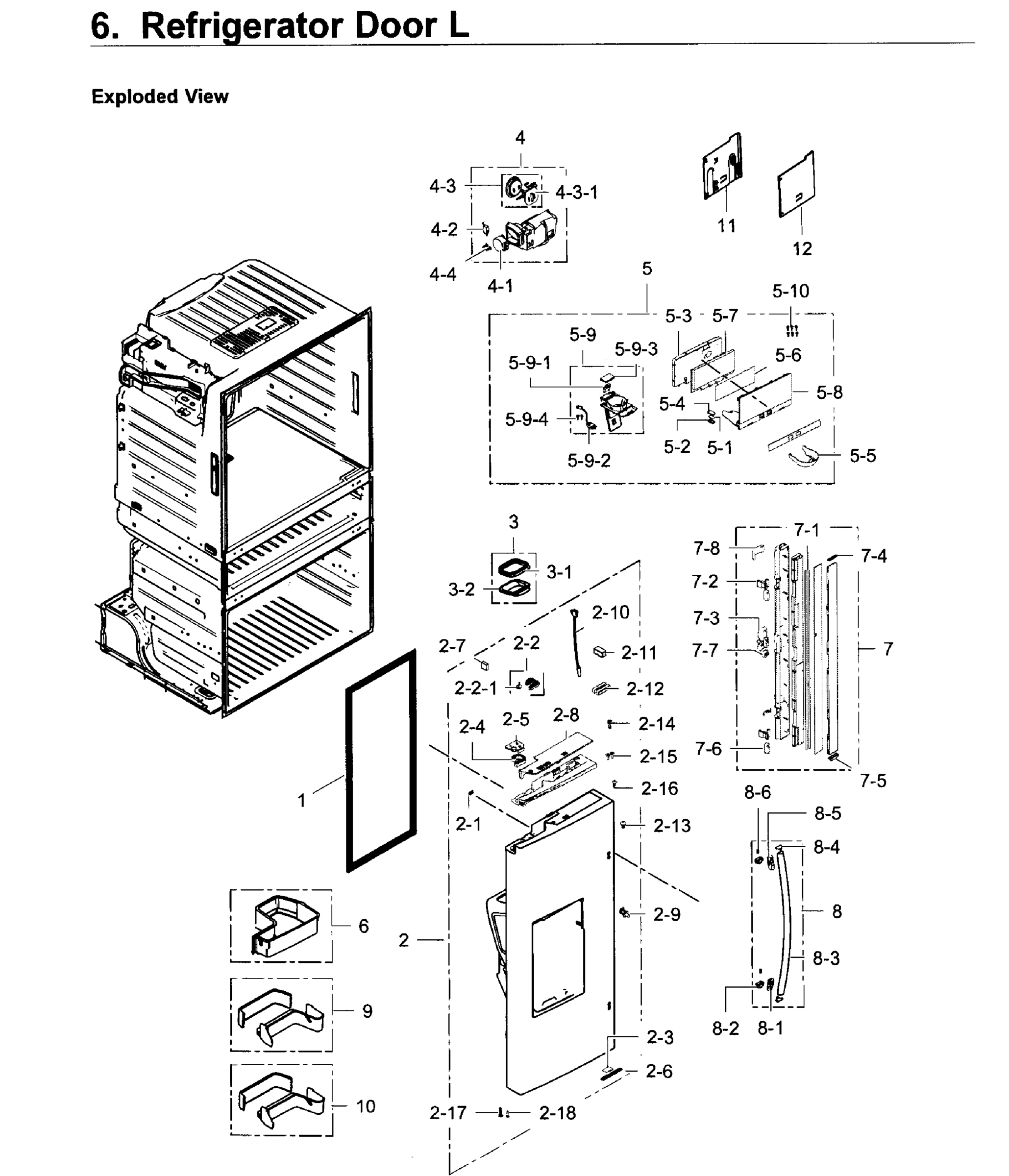 FRIDGE DOOR L