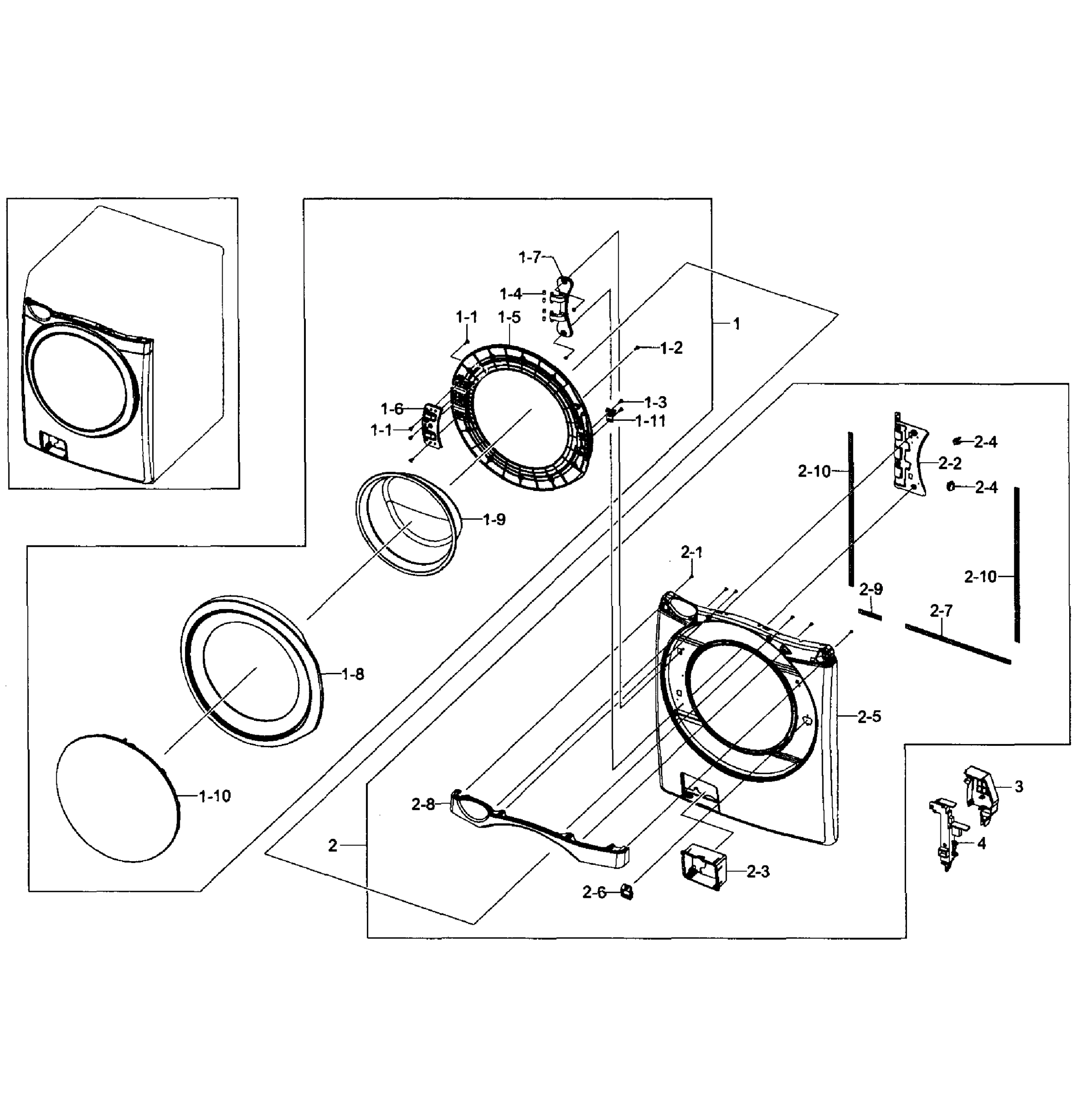 FRONT/DOOR ASSY