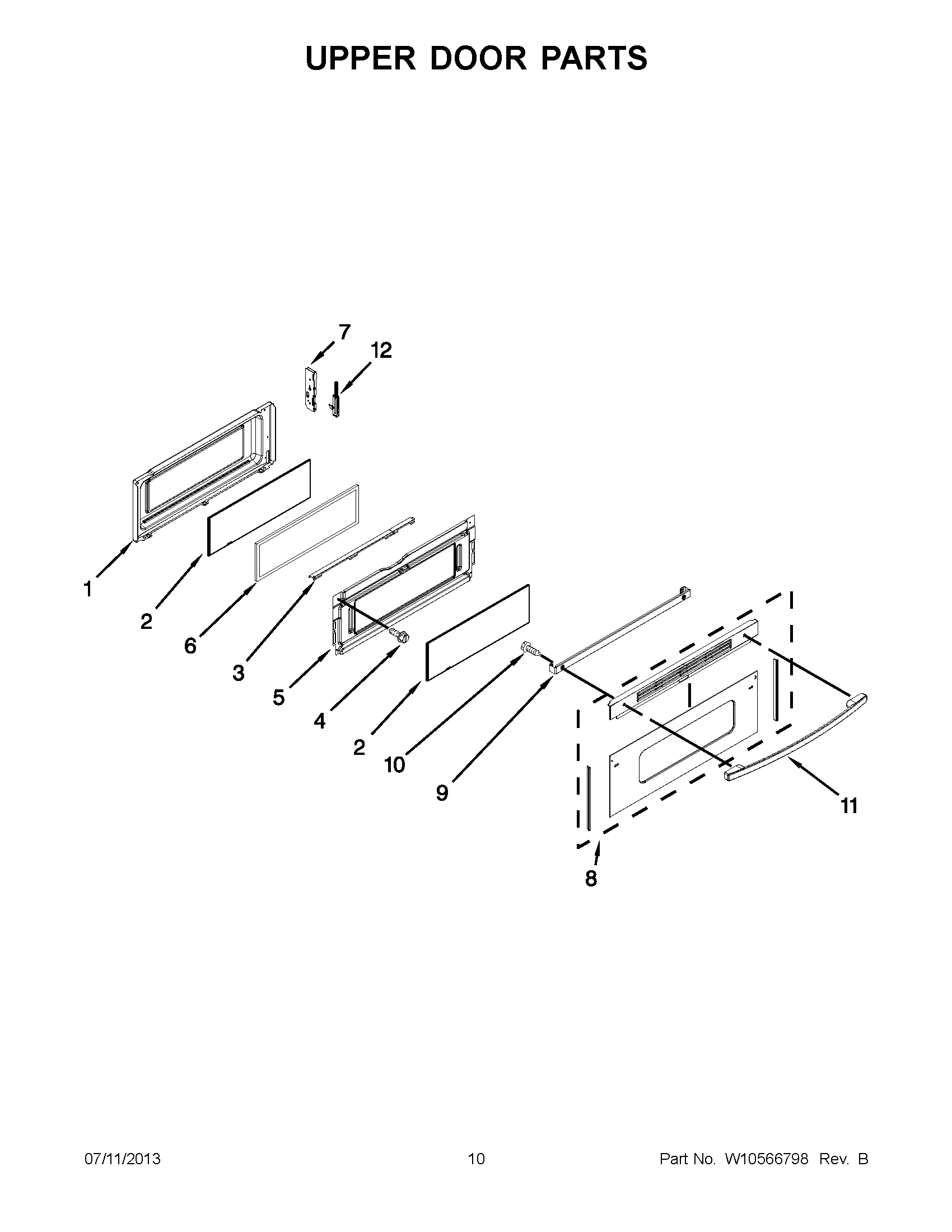 05 - UPPER DOOR PARTS