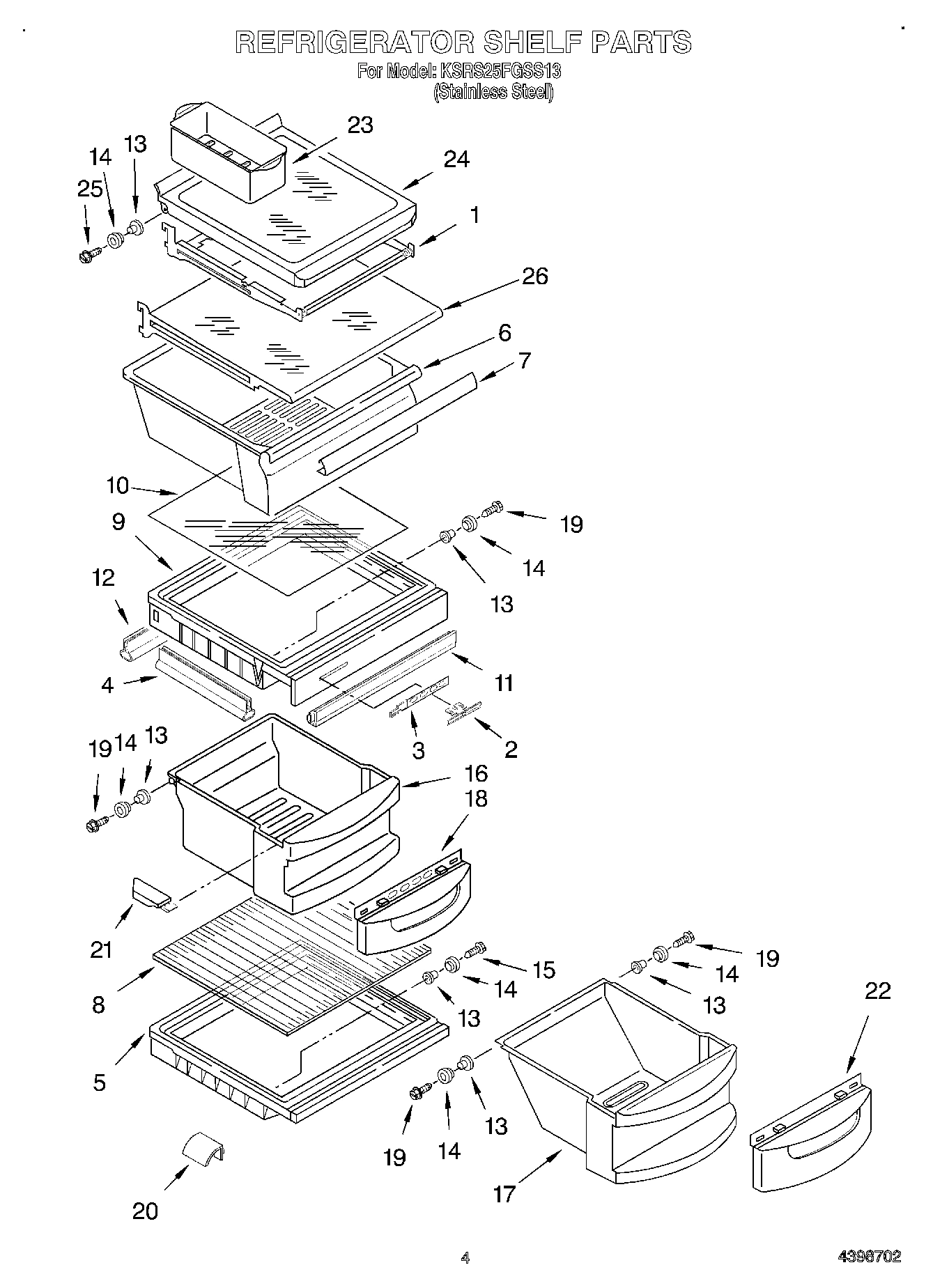 03 - REFRIGERATOR SHELF