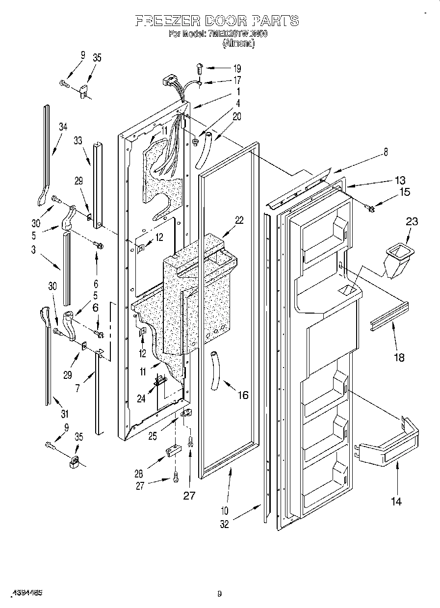 06 - FREEZER DOOR