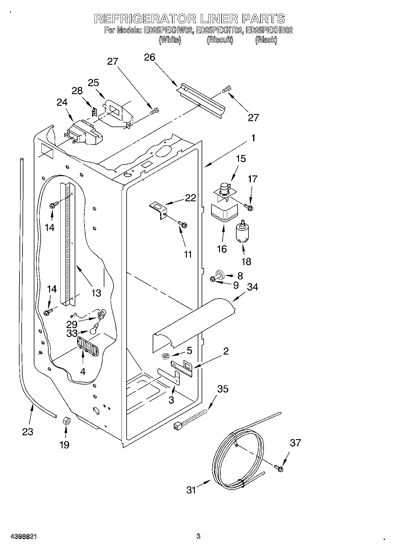 02 - REFRIGERATOR LINER