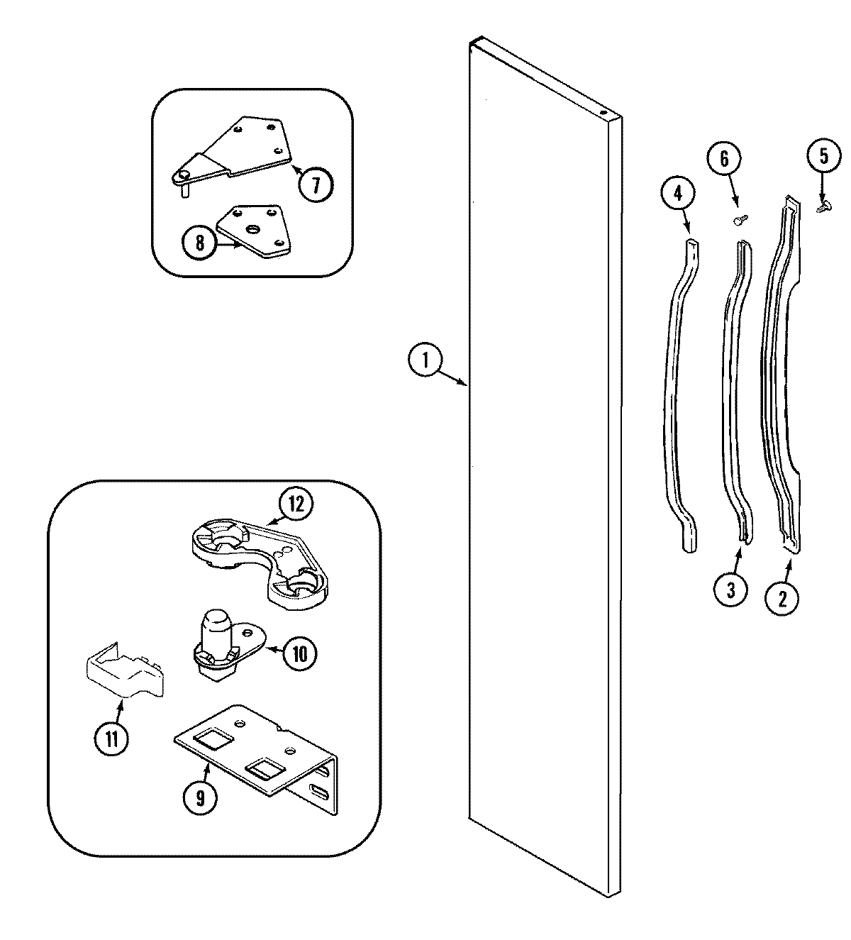 05 - FREEZER OUTER DOOR