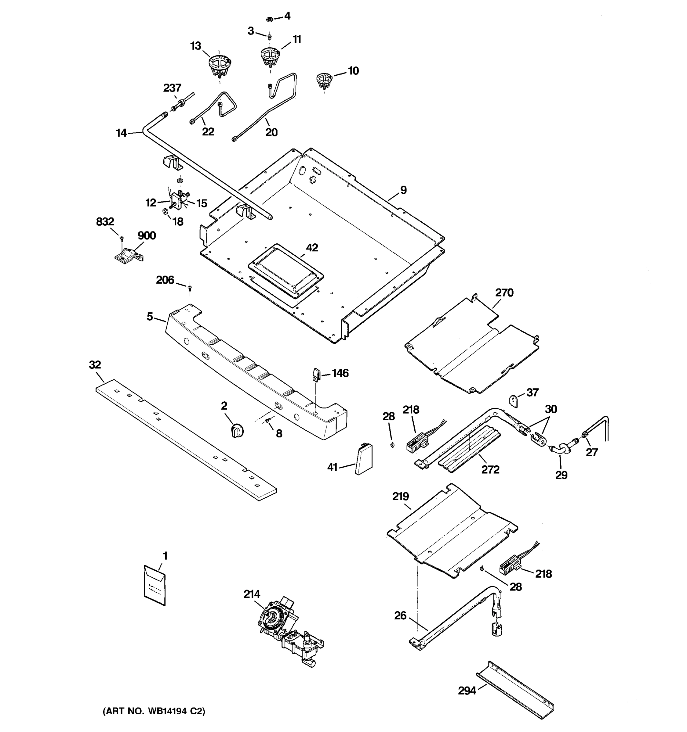 GAS & BURNER PARTS