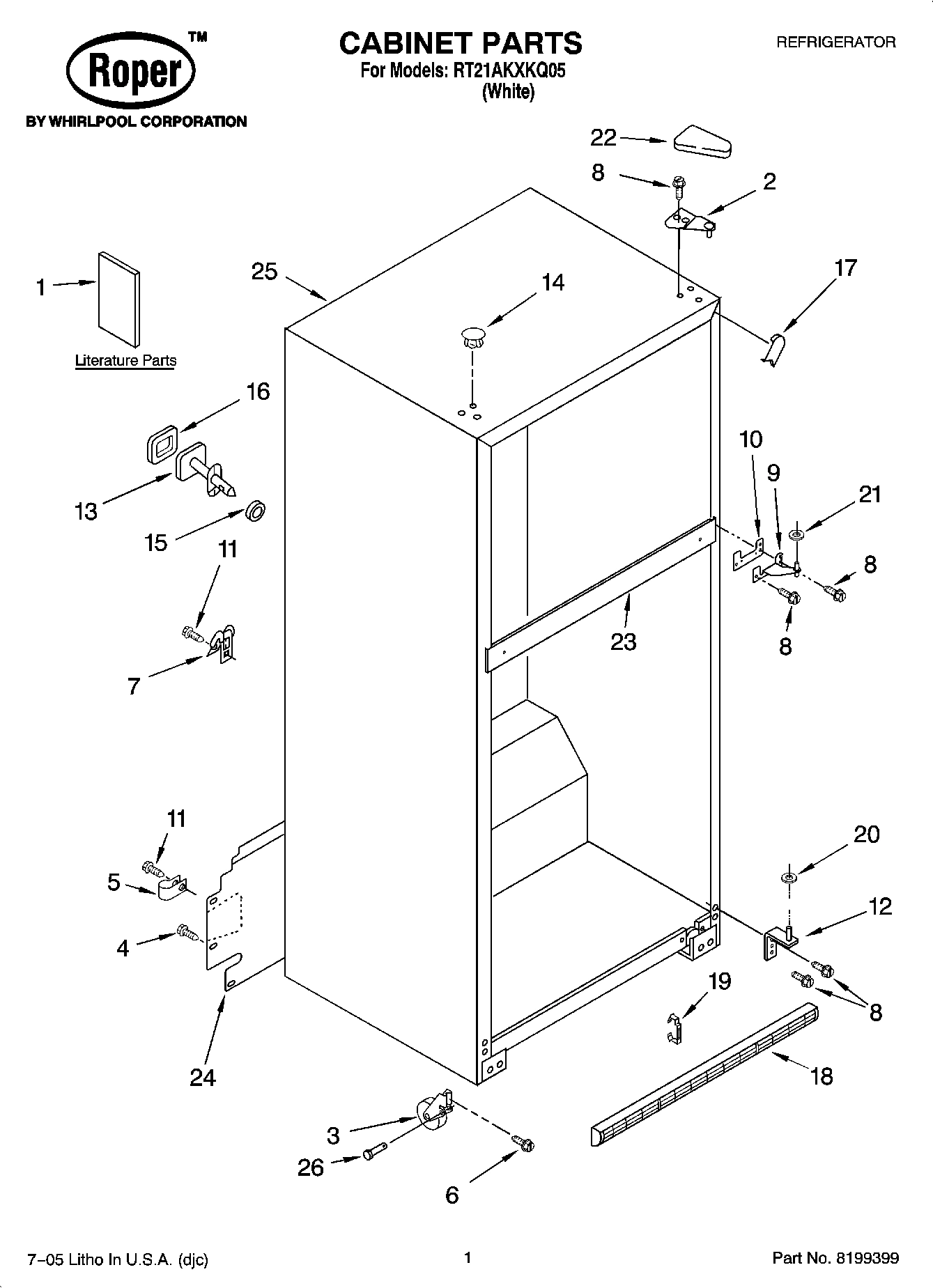 01 - CABINET PARTS
