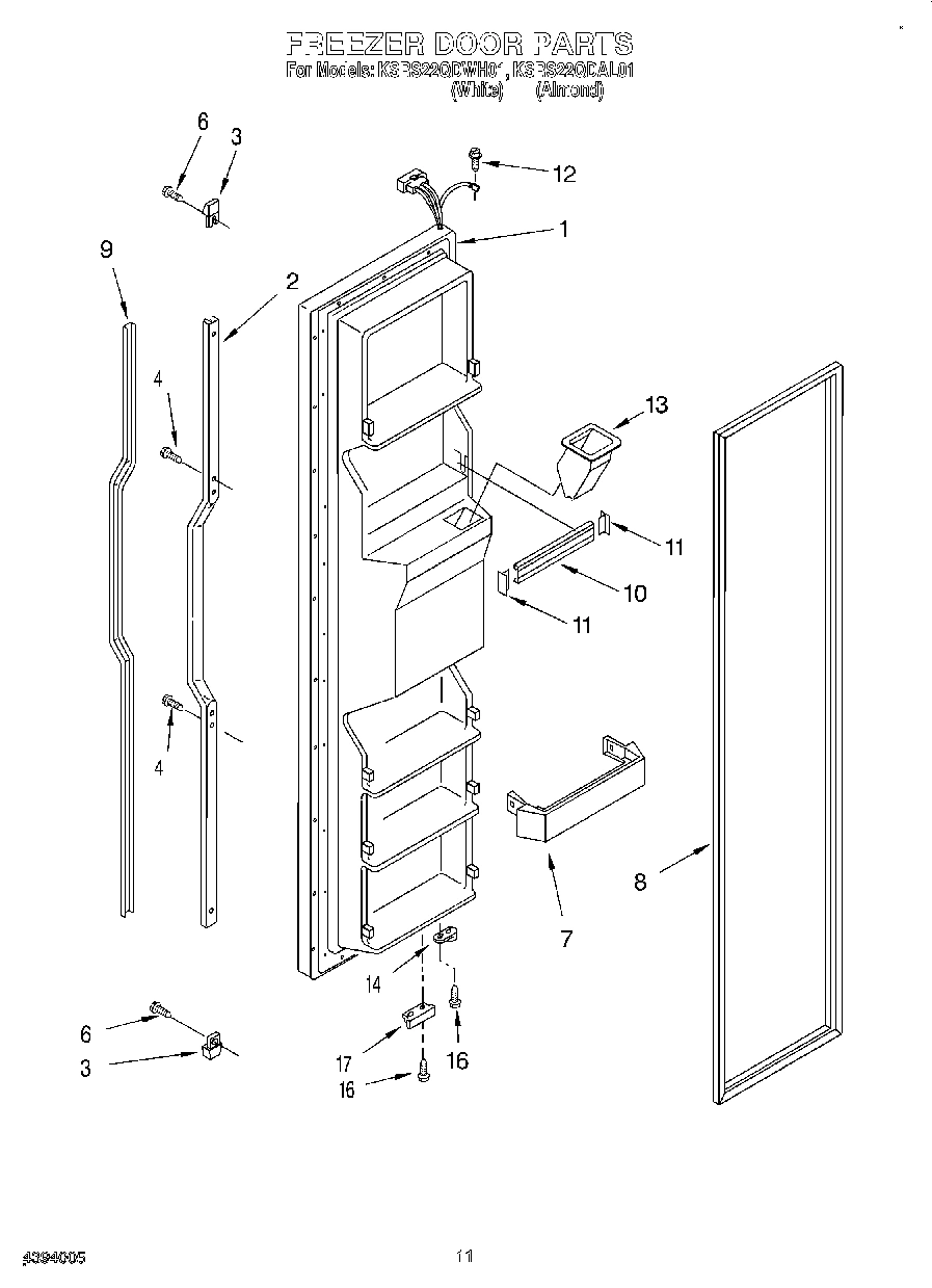 07 - FREEZER DOOR