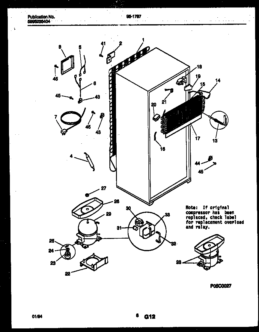 05 - SYSTEM AND AUTOMATIC DEFROST PARTS