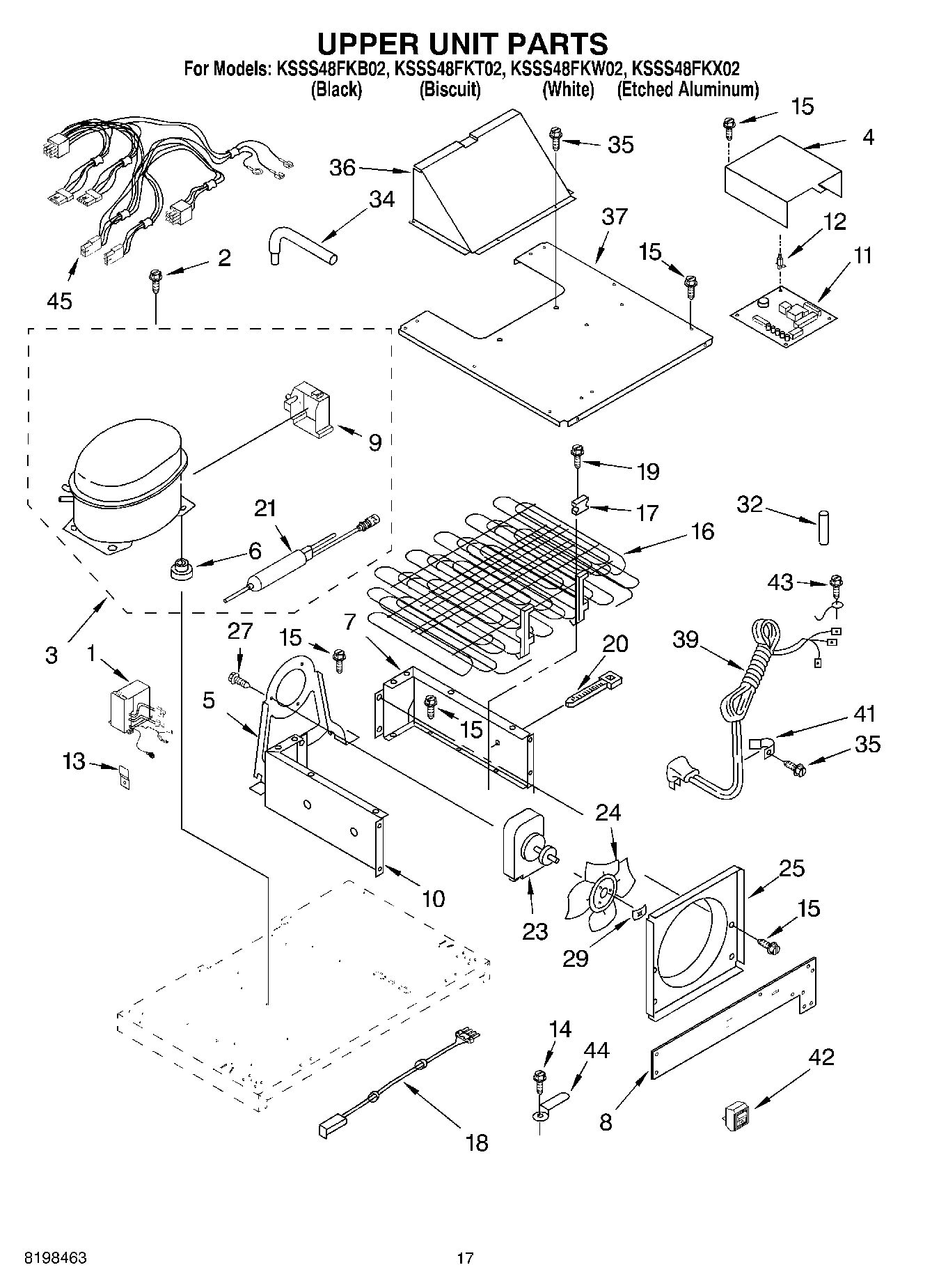 11 - UPPER UNIT PARTS