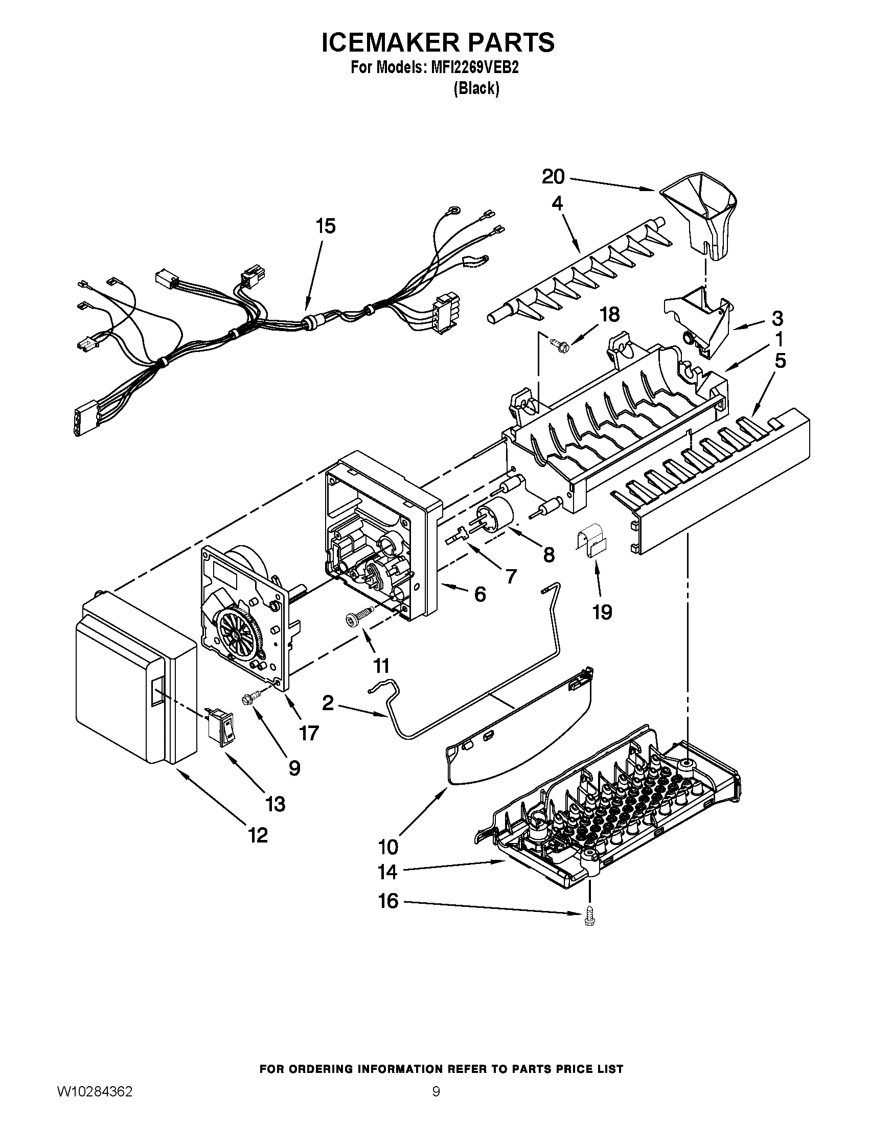 05 - ICEMAKER PARTS
