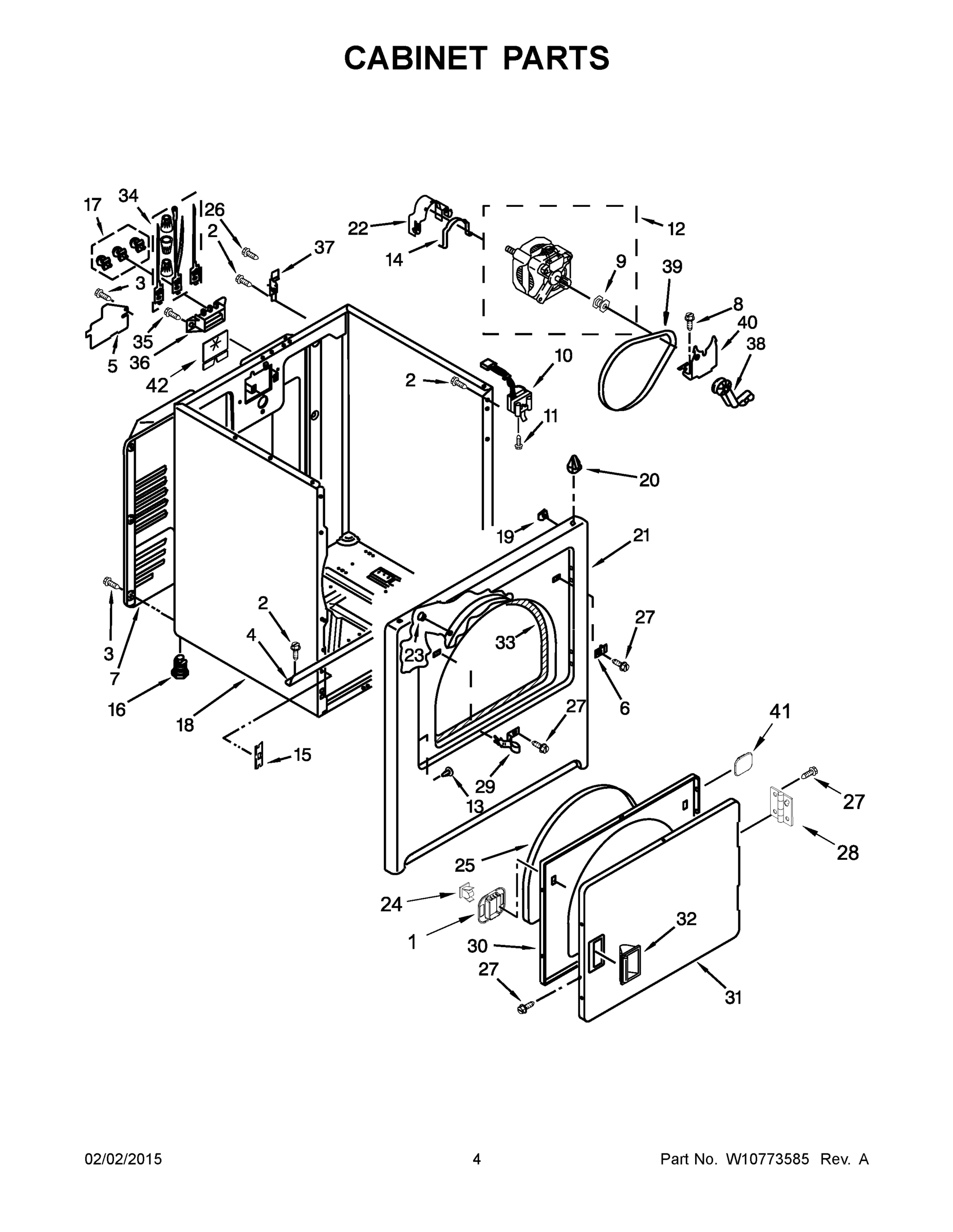 03 - CABINET PARTS