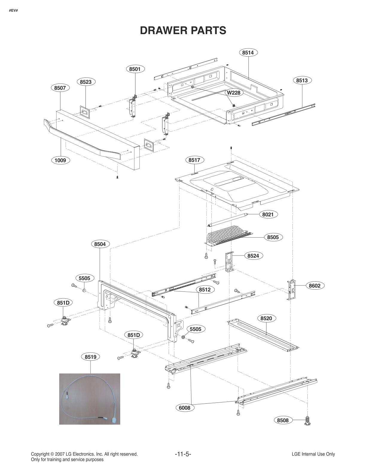 DRAWER PARTS