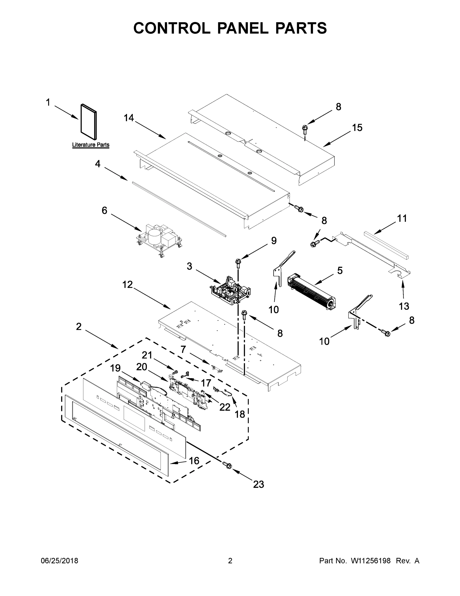 02 - CONTROL PANEL PARTS