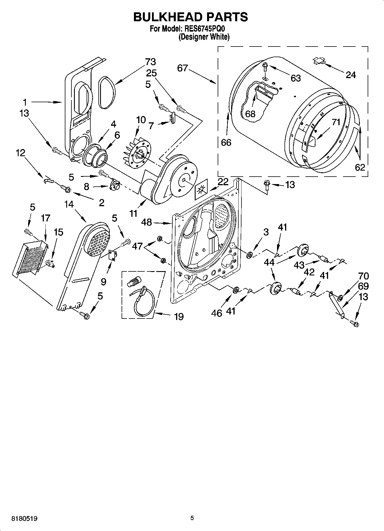 03 - BULKHEAD PARTS, OPTIONAL PARTS (NOT INCLUDED)