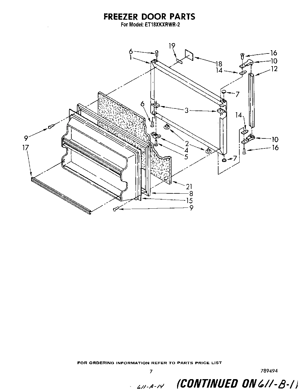 06 - FREEZER DOOR