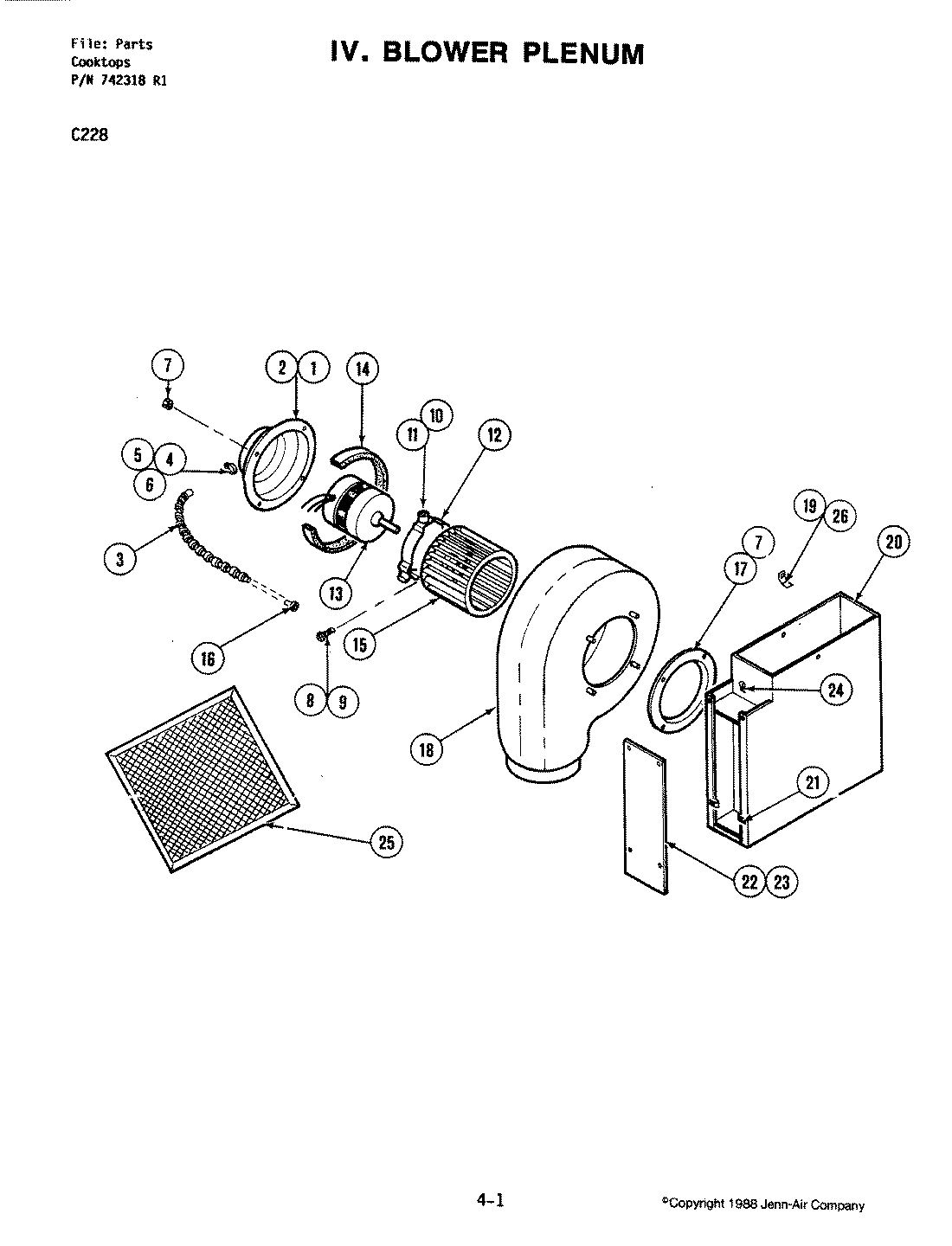 01 - BLOWER PLENUM