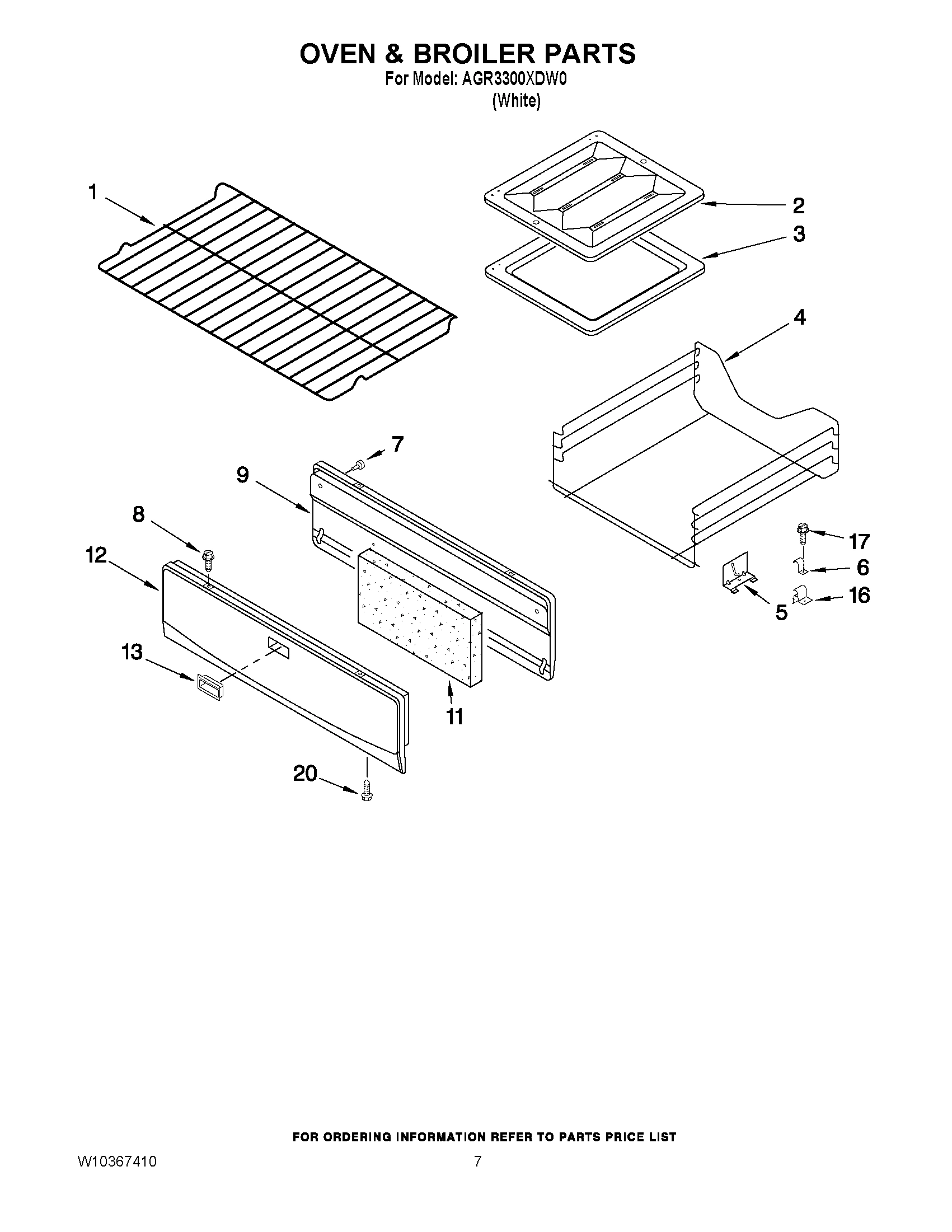05 - OVEN & BROILER PARTS