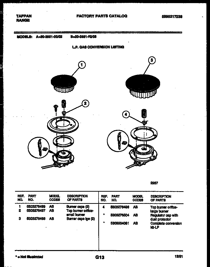 08 - BURNER PARTS