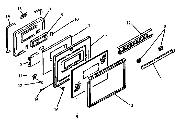 03 - LOWER OVEN DOOR