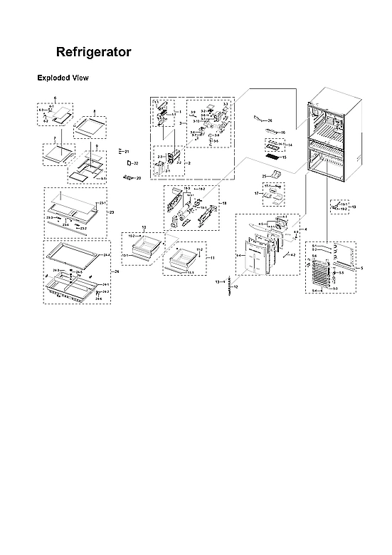 REFRIGERATOR PARTS