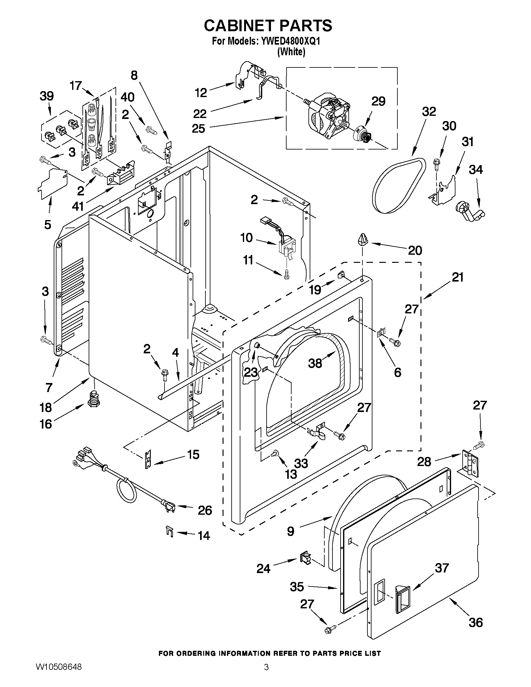 02 - CABINET PARTS