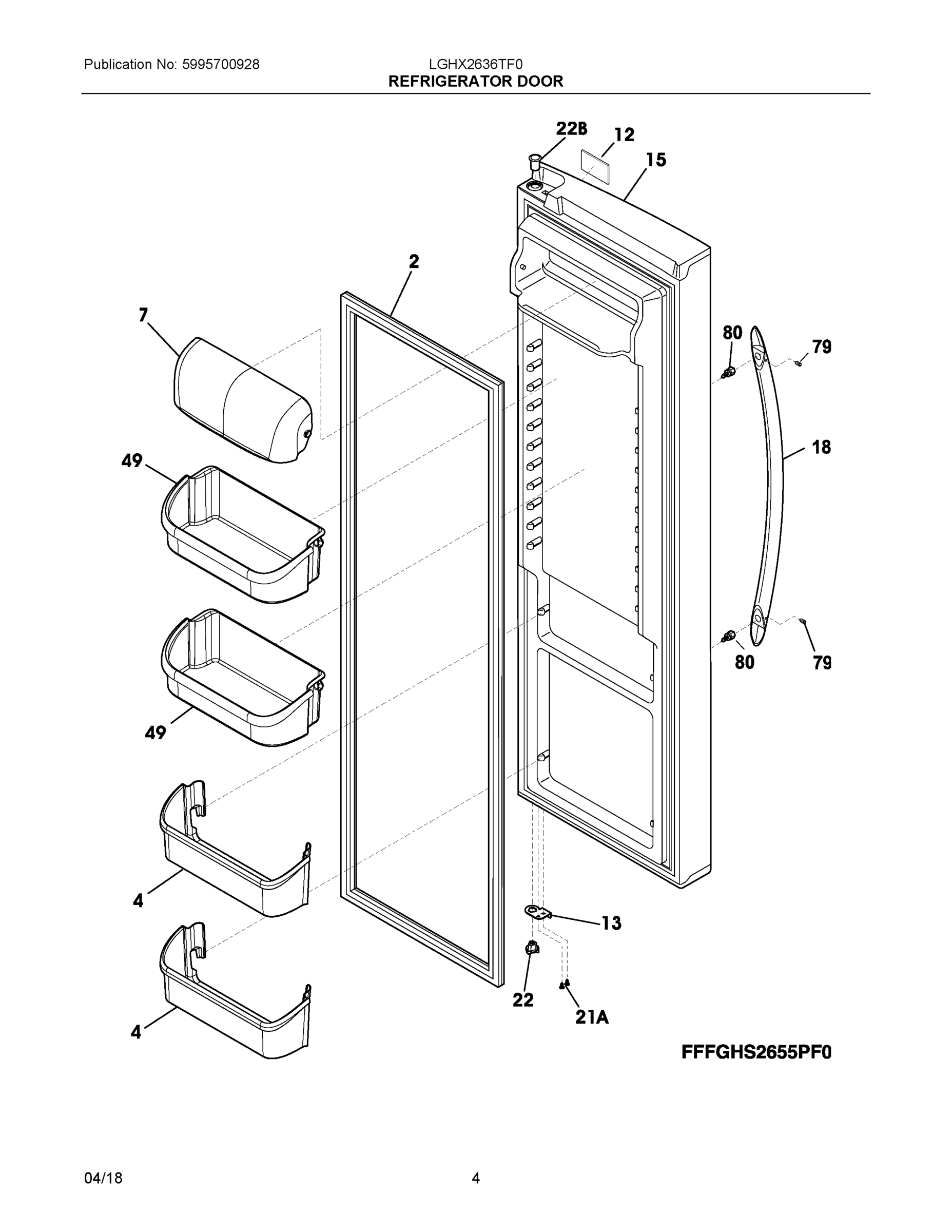 03 - REFRIGERATOR DOOR