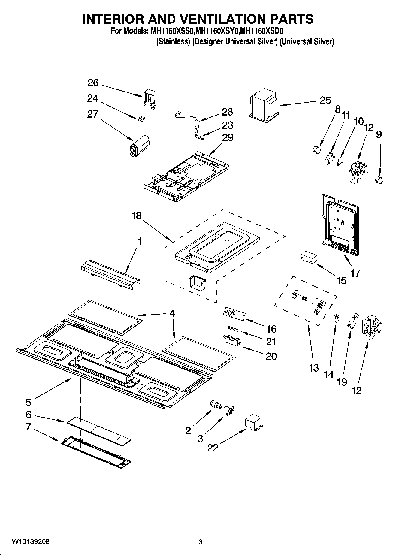 03 - INTERIOR AND VENTILATION PARTS