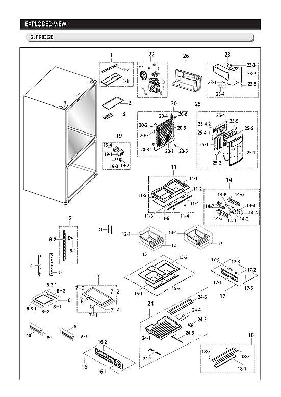 REFRIGERATOR PARTS