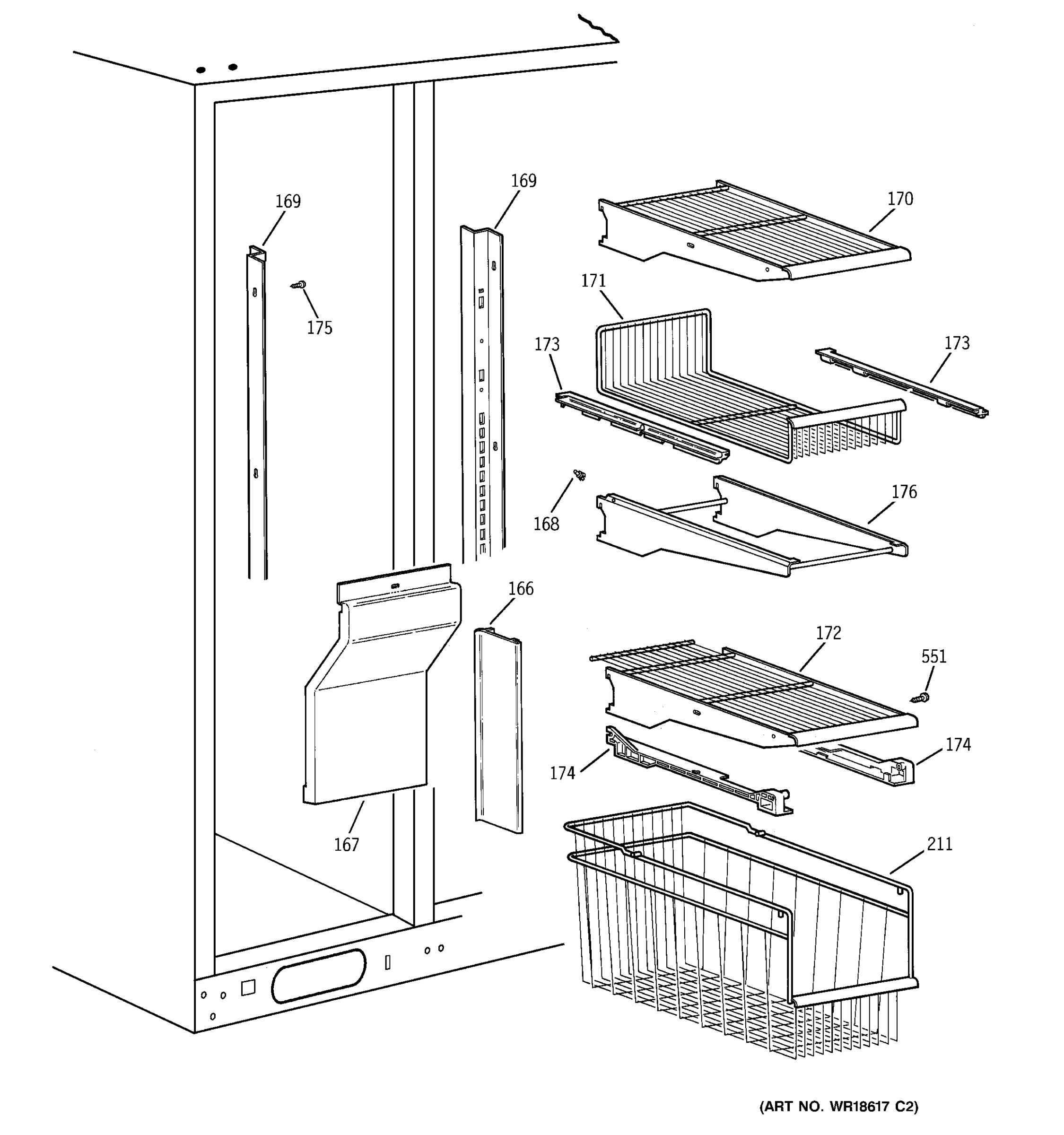 FREEZER SHELVES