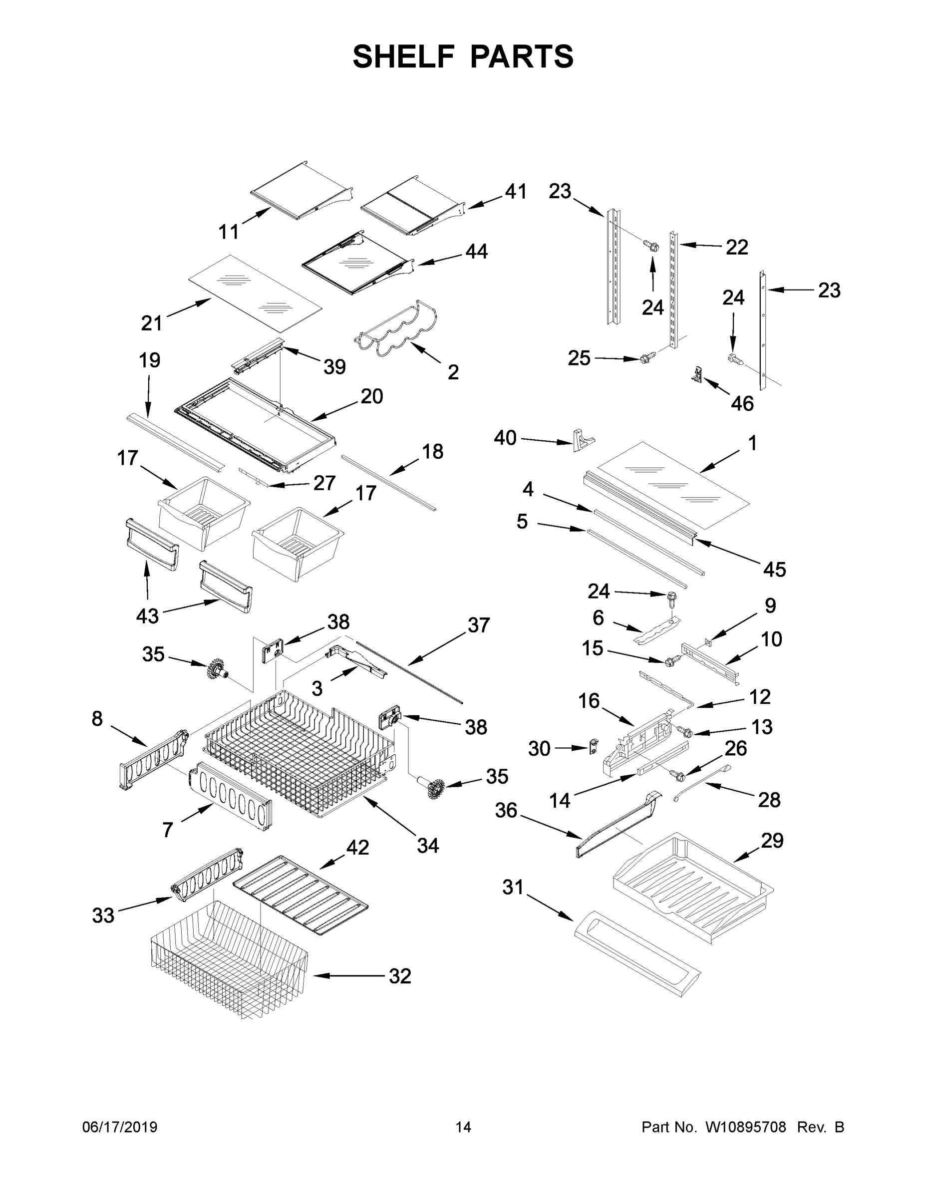 08 - SHELF PARTS