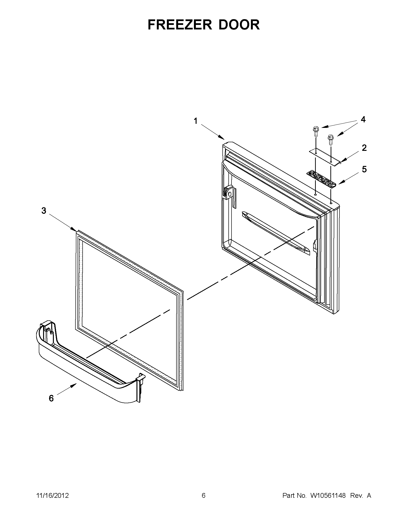 03 - FREEZER DOOR