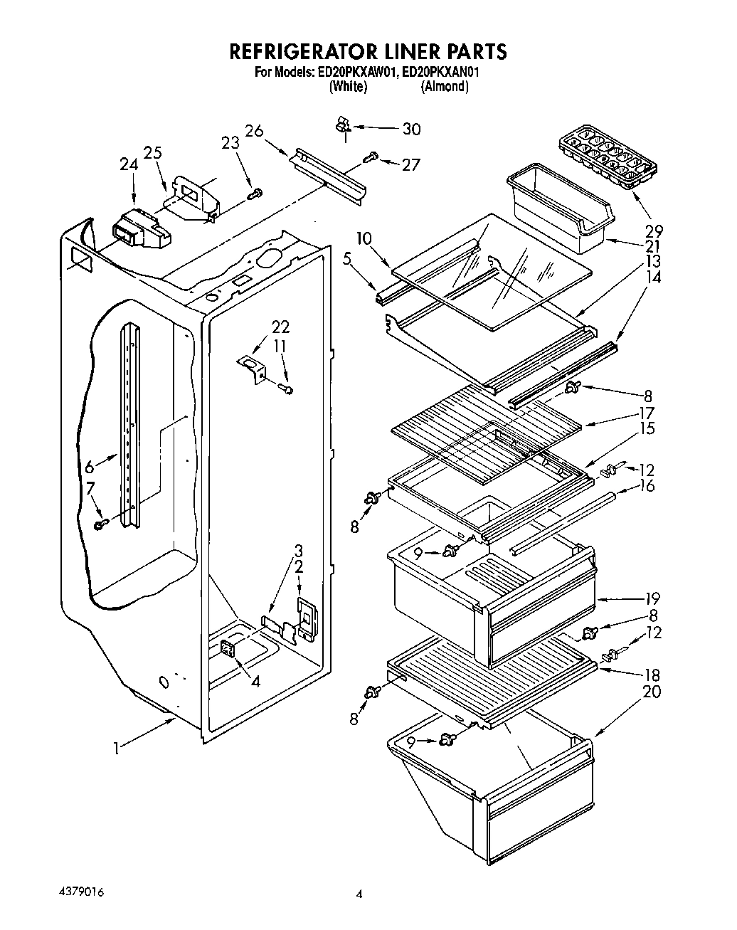 02 - REFRIGERATOR LINER