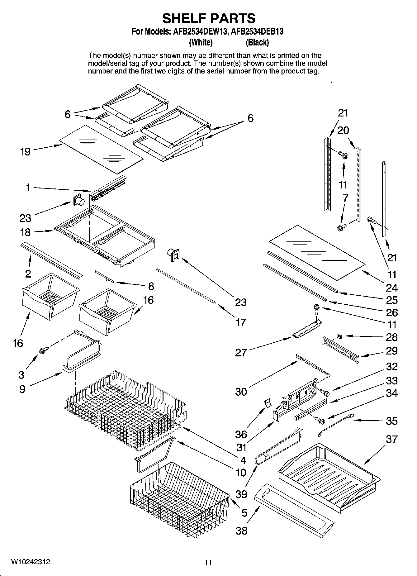 07 - SHELF PARTS