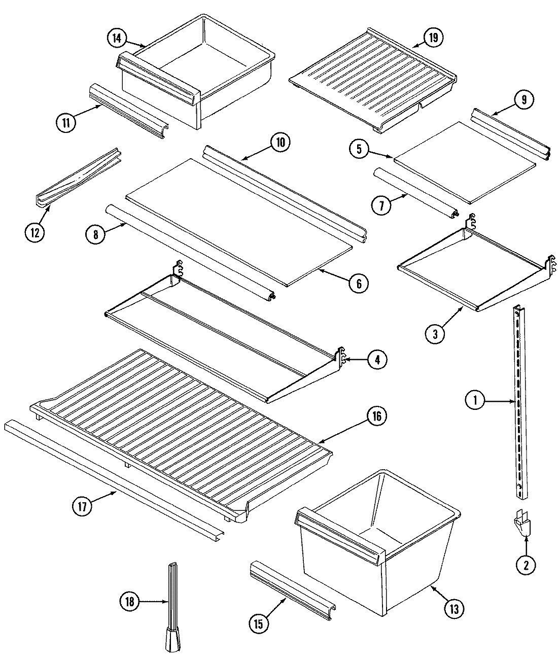 04 - SHELVES & ACCESSORIES