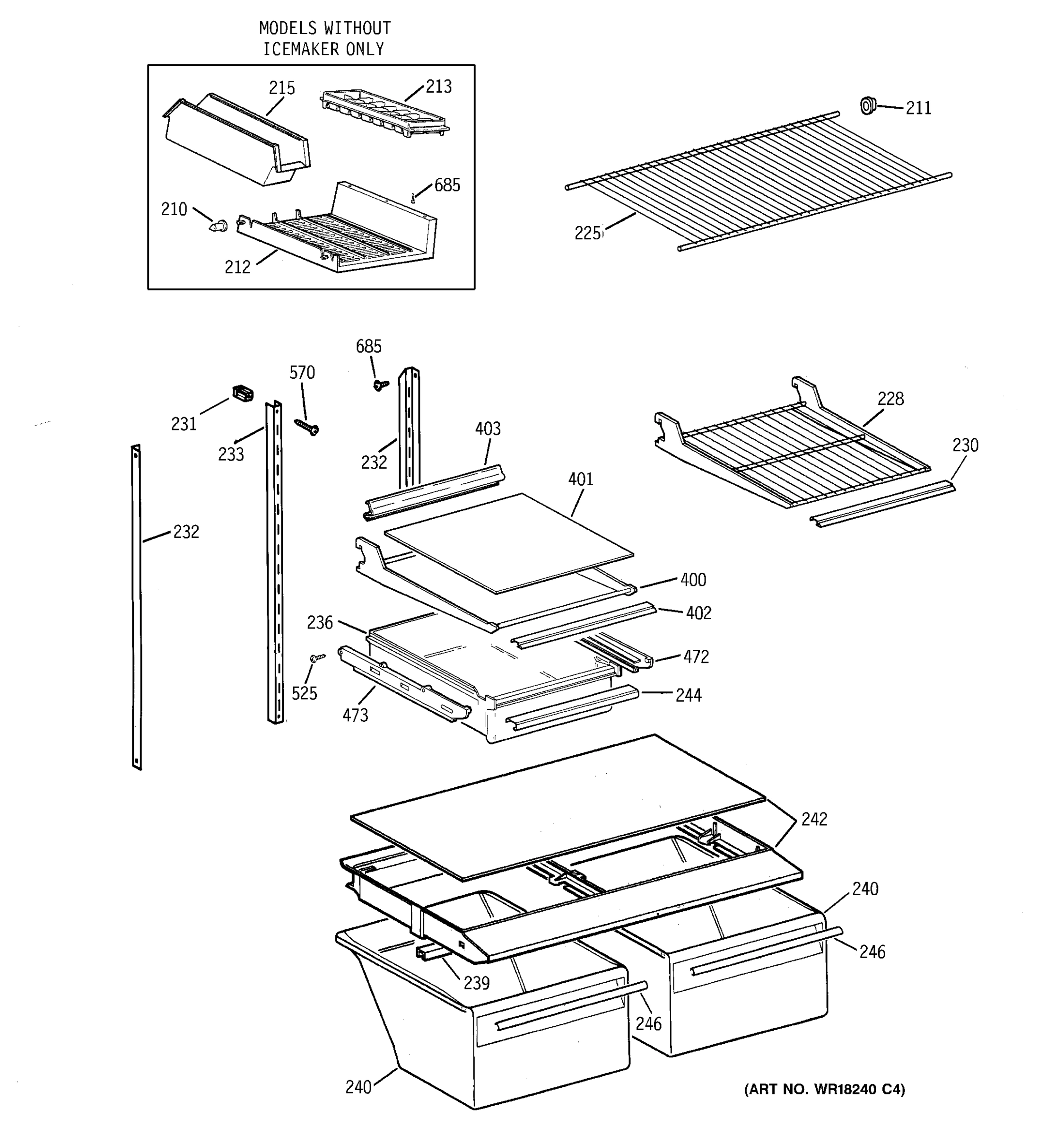 SHELF PARTS
