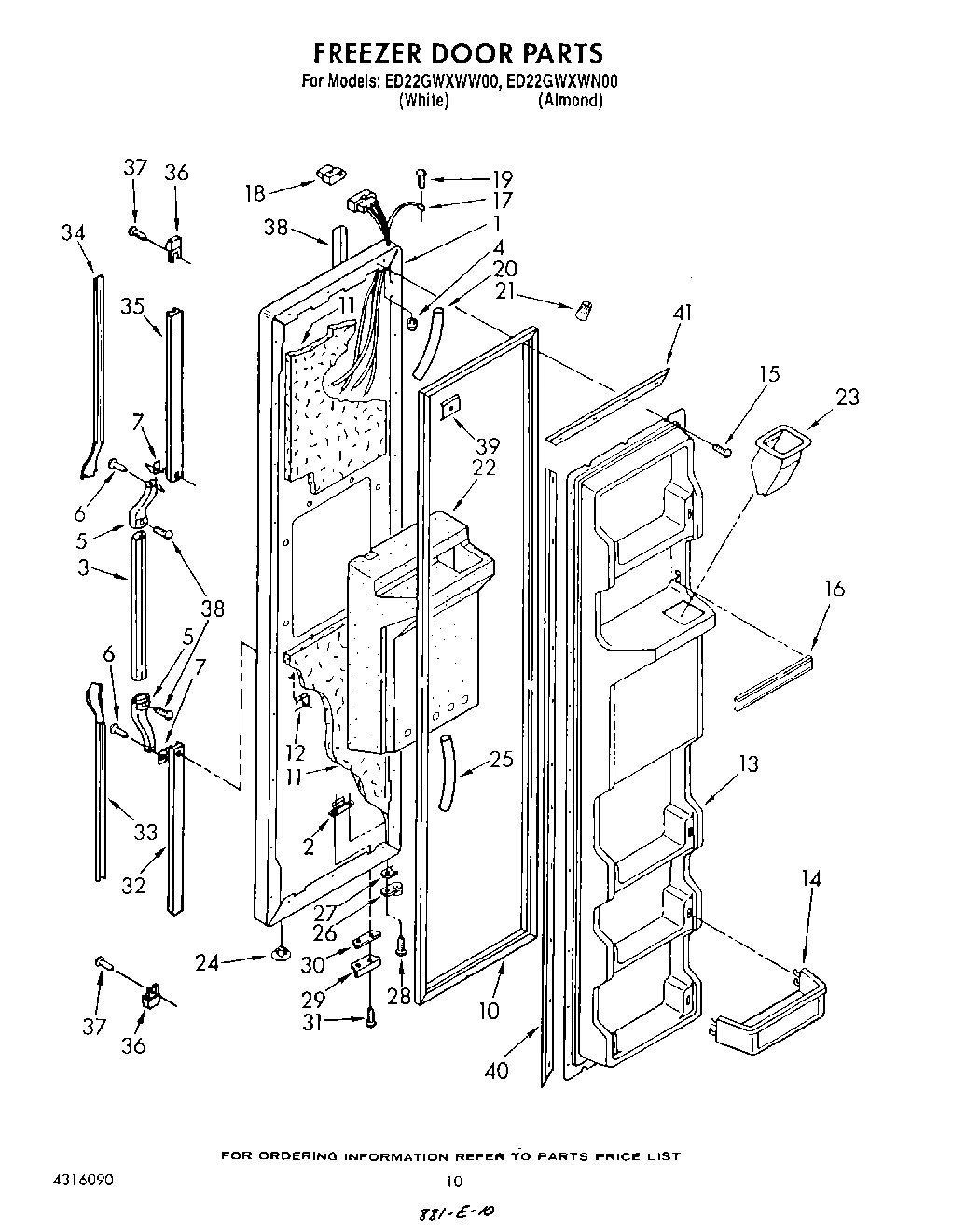 08 - FREEZER DOOR