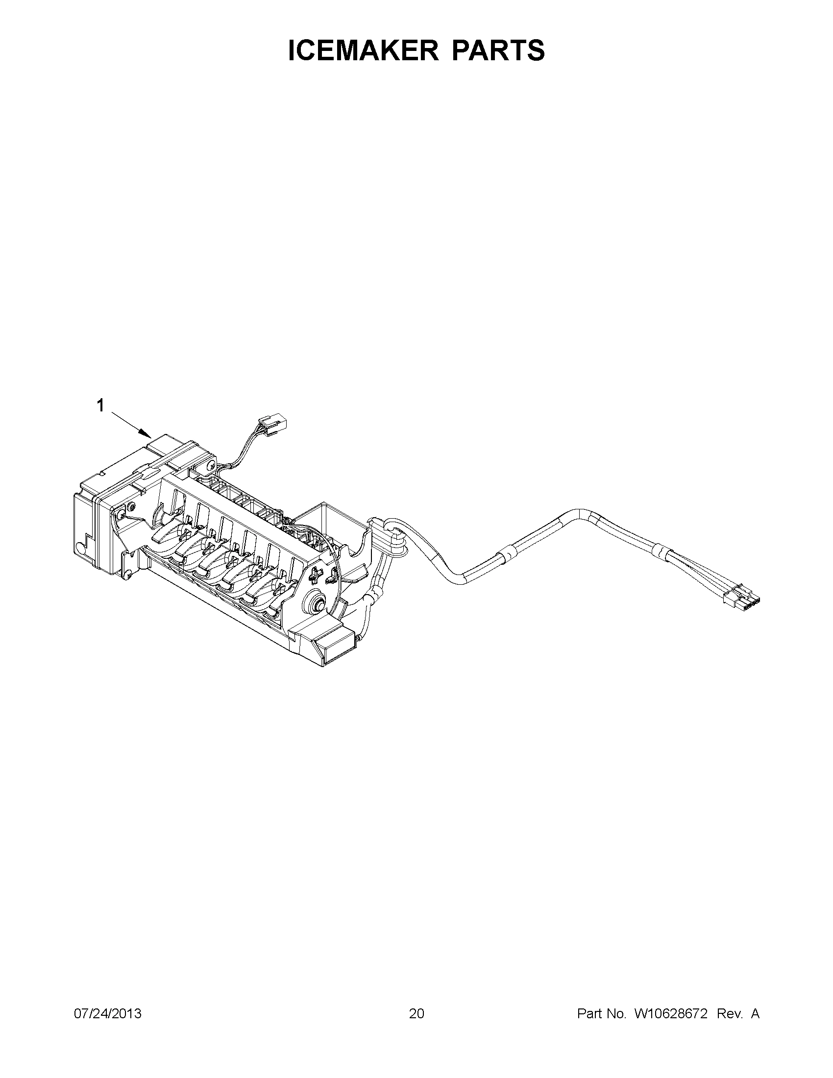 10 - ICEMAKER PARTS