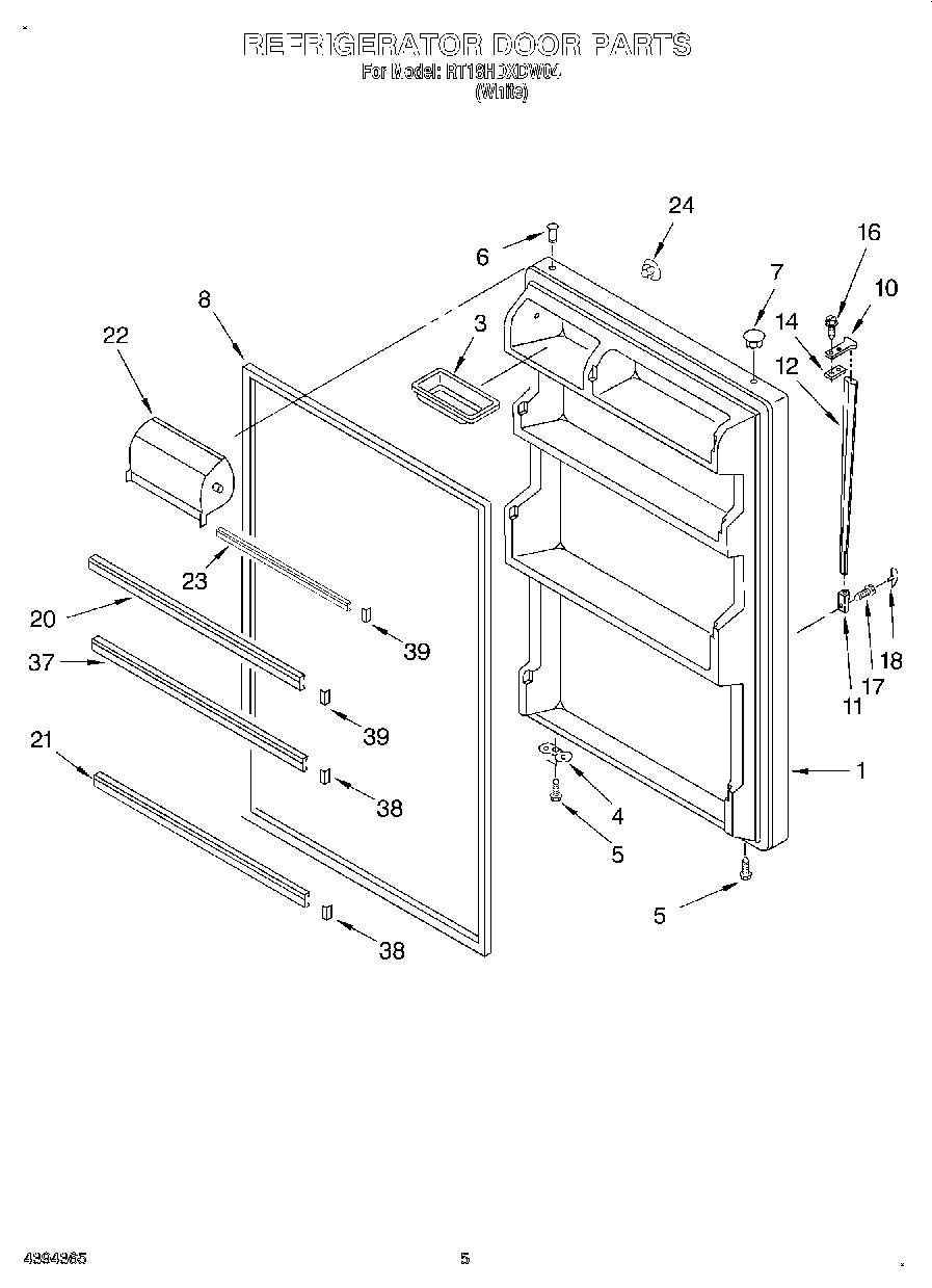 04 - REFRIGERATOR DOOR