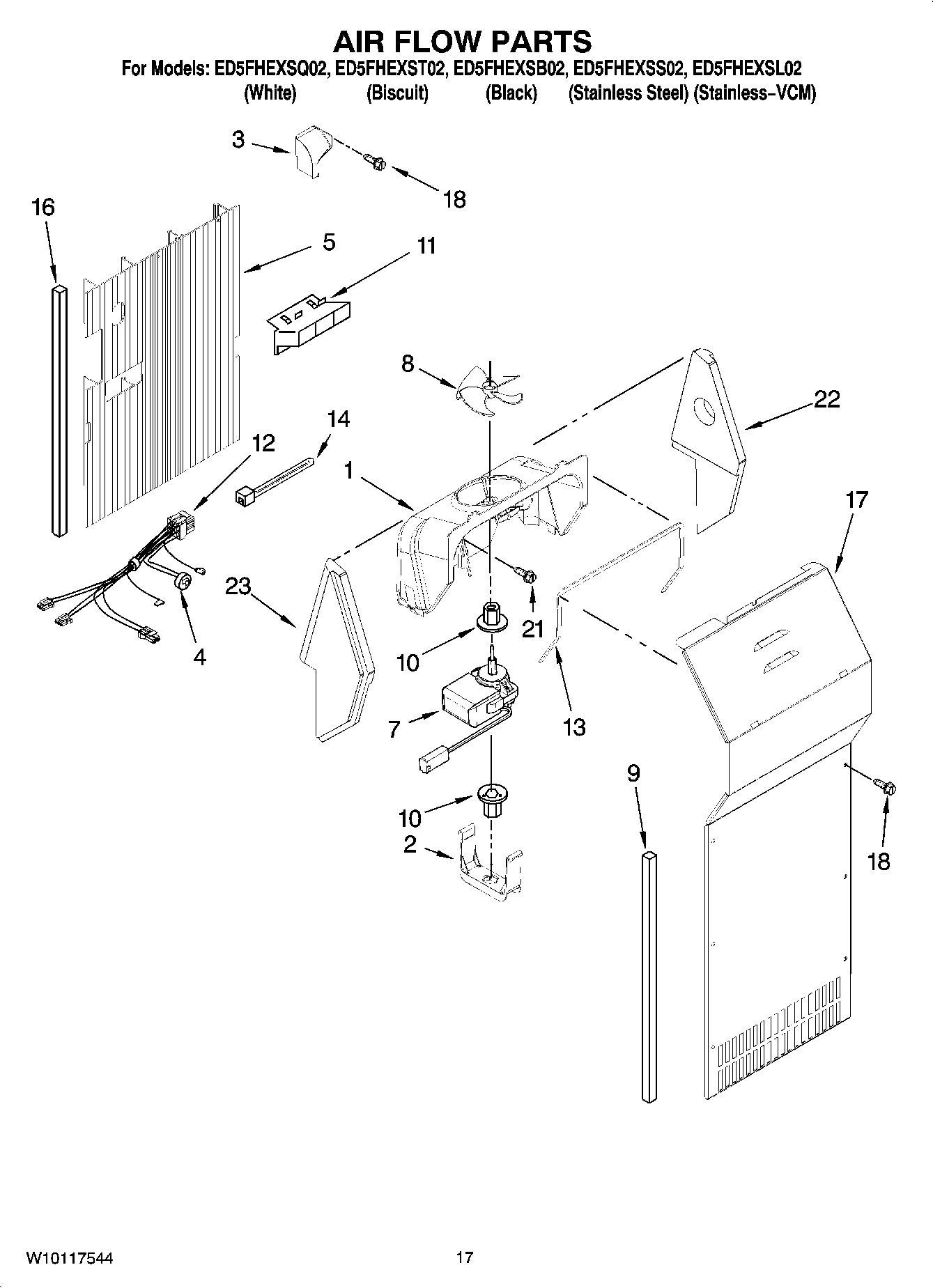 10 - AIR FLOW PARTS