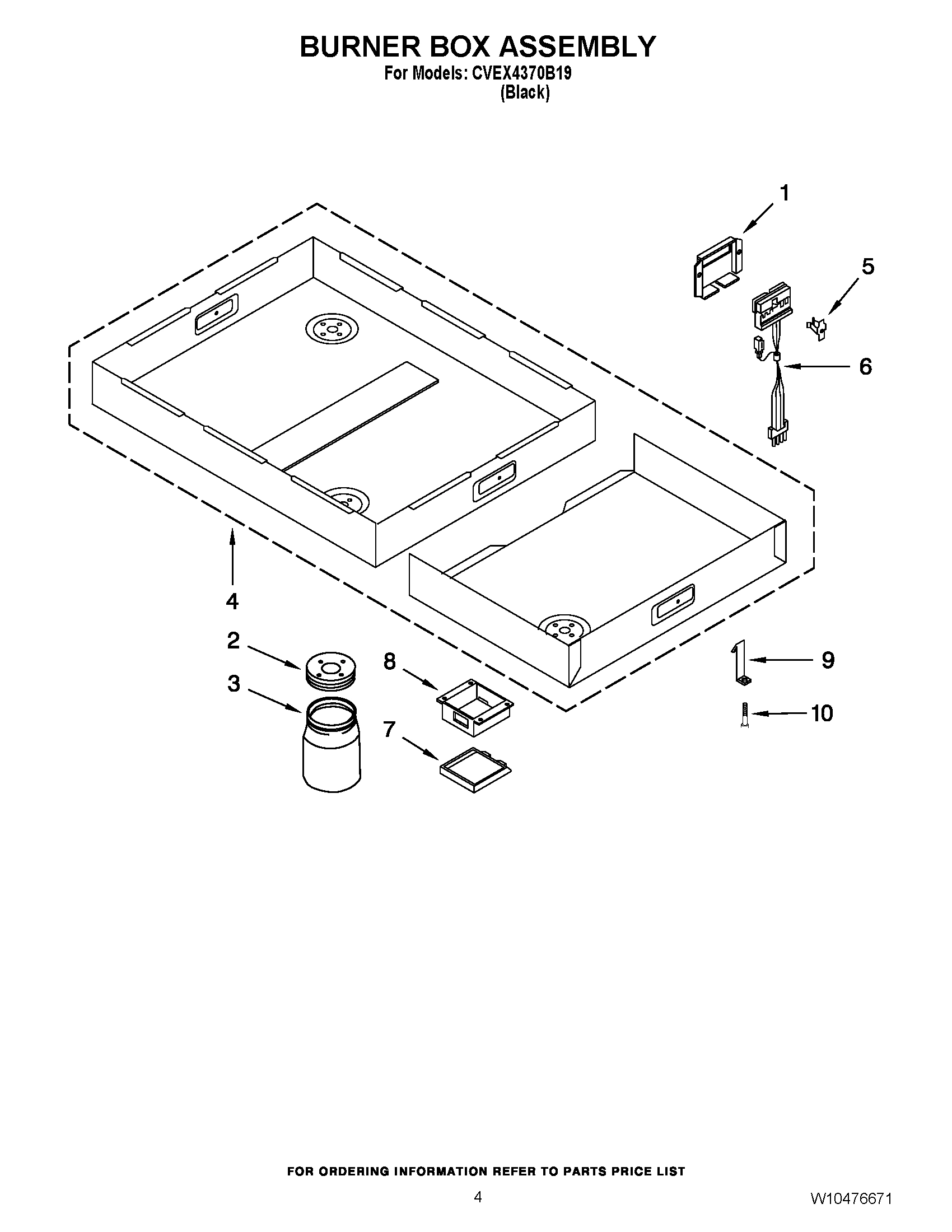 03 - BURNER BOX ASSEMBLY