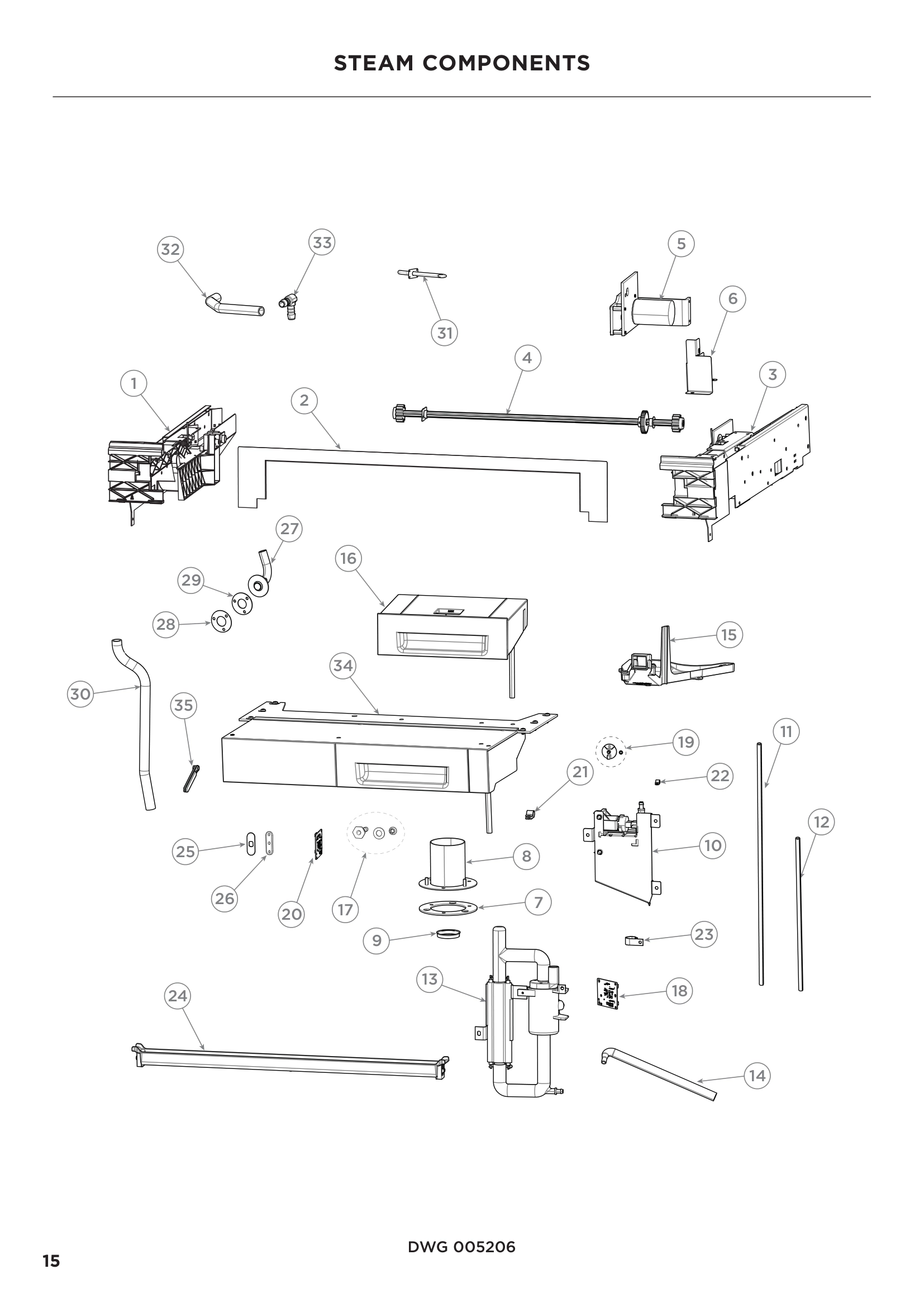 STEAM COMPONENTS
