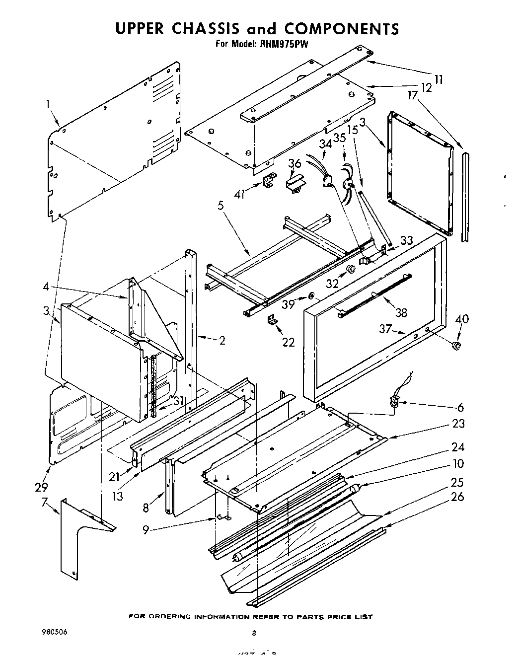 06 - UPPER CHASSIS AND COMPONENTS