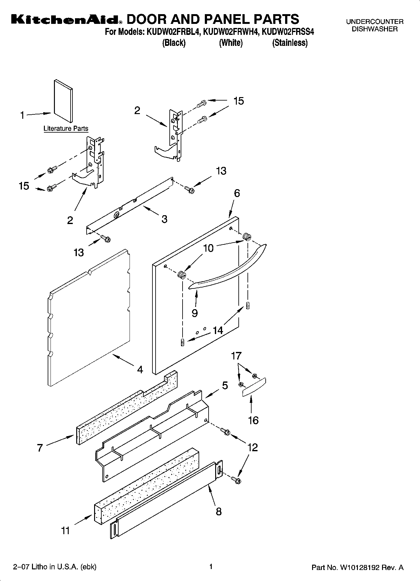 01 - DOOR AND PANEL PARTS