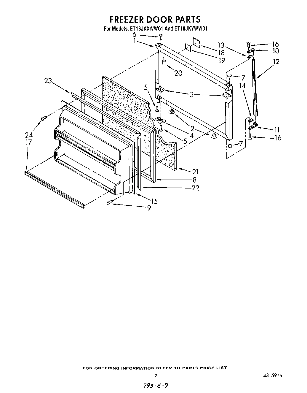 06 - FREEZER DOOR