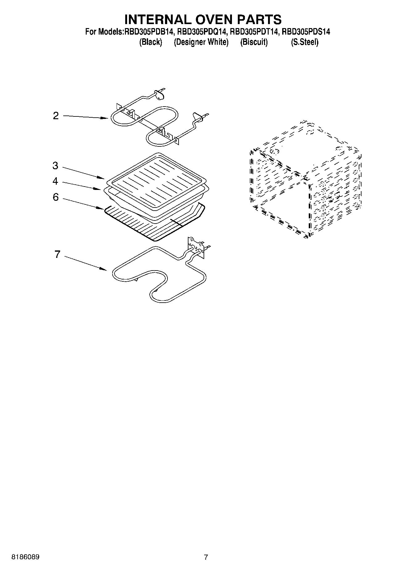 05 - INTERNAL OVEN PARTS