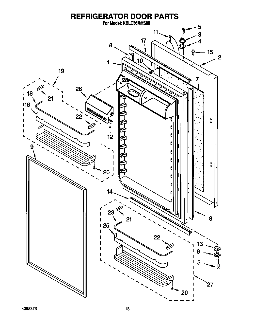 08 - REFRIGERATOR DOOR