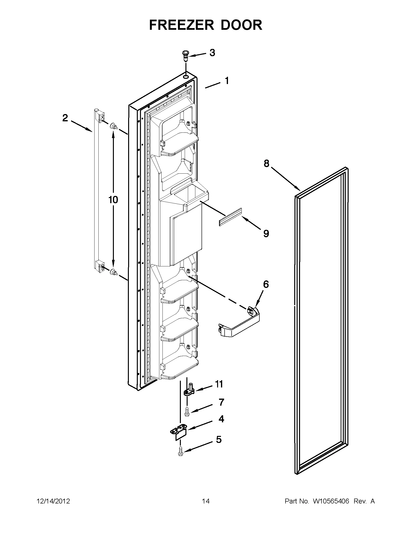07 - FREEZER DOOR