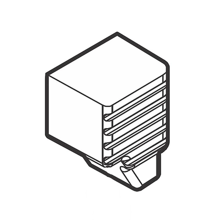 5304522326 Frigidaire Refrigerator Support
